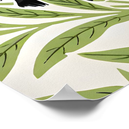 Poster William Morris Cat (Coin)