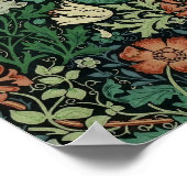 Poster William Morris Compton Floral Art (Coin)