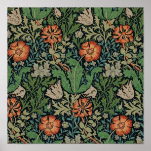 Poster William Morris Compton Fond d'écran classique