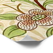 Poster William Morris Daffodil Classique Fleur (Coin)