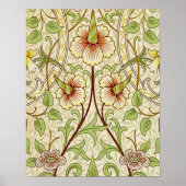 Poster William Morris Daffodil Classique Fleur (Devant)