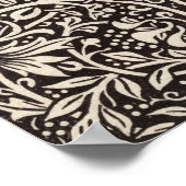 Poster William Morris Daffodil Floral Wallpaper Motif (Coin)