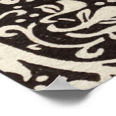 Poster William Morris Daffodil Papier peint floral (Coin)