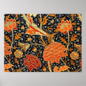 Poster William Morris design, Cray (Devant)