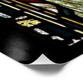 Poster William Morris design, Tous les Saints (Coin)