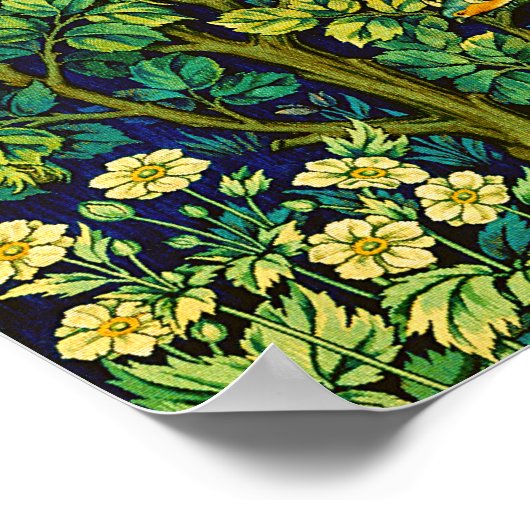 Poster William Morris et John Henry Dearle's Pheasant Pos (Coin)