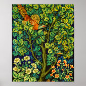 Poster William Morris et John Henry Dearle's Pheasant Pos (Devant)