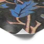 Poster William Morris Evenlode Textile Floral Art (Coin)