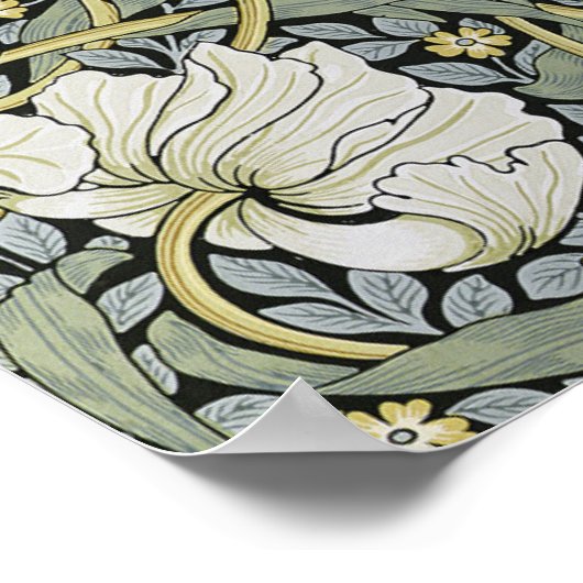 Poster William Morris - Fond d'écran Pimpernel (Coin)