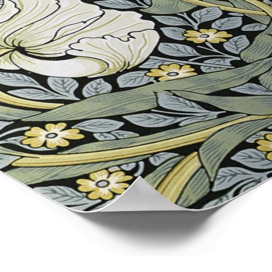 Poster William Morris - Fond d'écran Pimpernel (Coin)