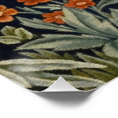 Poster William Morris Forest Rabbit Floral Art (Coin)