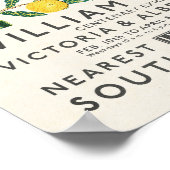 Poster William Morris Fruit ou citronnier de grenade (Coin)