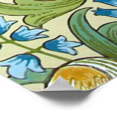 Poster William Morris Garden Papier peint Lily (Coin)