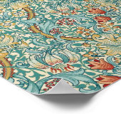 Poster William Morris "Golden Lily" 3 (Coin)