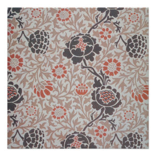 Poster William Morris Grafton Botanic Art Design