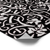 Poster William Morris Grapevine Motif de fond d'écran (Coin)