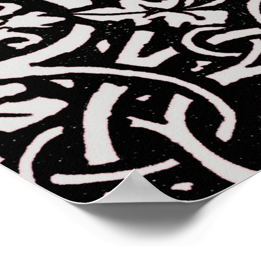 Poster William Morris Grapevine Motif de fond d'écran (Coin)