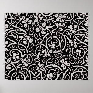 Poster William Morris Grapevine Motif de fond d'écran