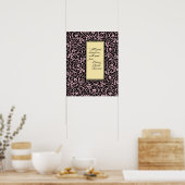 Poster William Morris Grapevine Motif de fond d'écran (Cuisine)