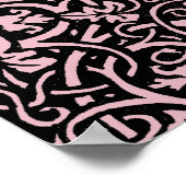 Poster William Morris Grapevine Motif de fond d'écran (Coin)