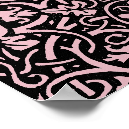 Poster William Morris Grapevine Motif de fond d'écran (Coin)