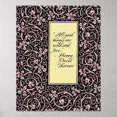 Poster William Morris Grapevine Motif de fond d'écran (Devant)