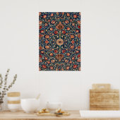 Poster William Morris Holland Park Moquette Motif Design (Cuisine)