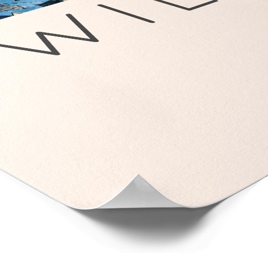 Poster William Morris Honeysuckie Wall Art Imprimer (Coin)