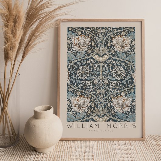 Poster William Morris Honeysuckie Wall Art Imprimer
