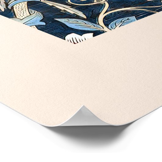 Poster William Morris Honeysuckl Fond d'écran Imprimer (Coin)