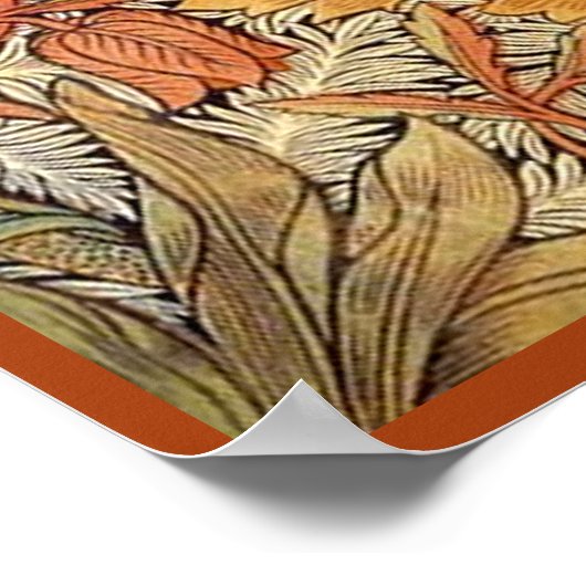 Poster William Morris Honeysuckle (Coin)