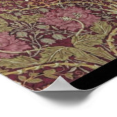 Poster William Morris, Honeysuckle, floral. (Coin)