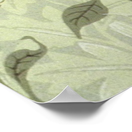 Poster William Morris Jasmine Botanique (Coin)