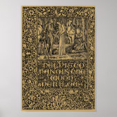 Poster William Morris Kelmscott Press page 1896 (Devant)