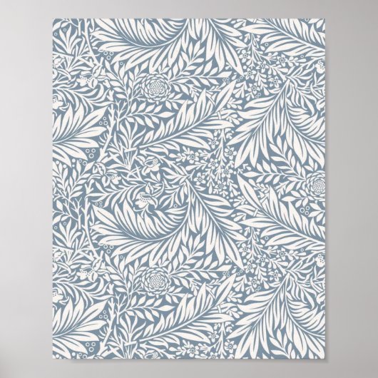 Poster William Morris Larkspur (Devant)