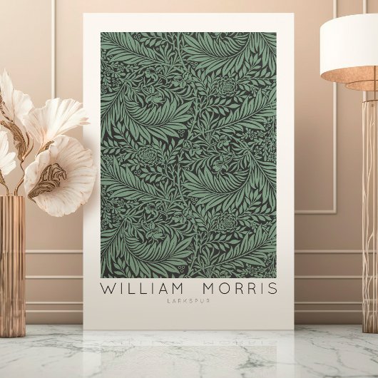 Poster William Morris Larkspur Art mur Imprimer