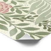 Poster William Morris Larkspur Fond d'écran floral (Coin)