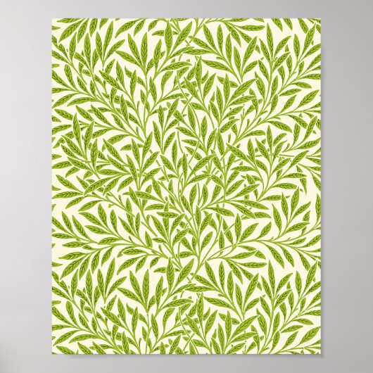 Poster William Morris le motif Willow (Devant)