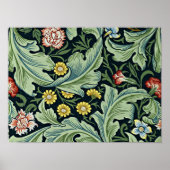 Poster William Morris - Leicester (Devant)