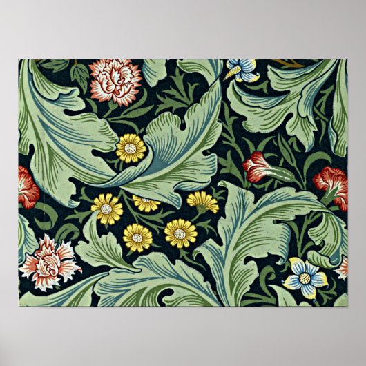 Poster William Morris - Leicester (Devant)