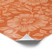 Poster William Morris Mallow Fond d'écran floral (Coin)