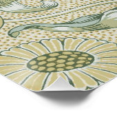 Poster William Morris Motif Grenade Antique Lily (Coin)