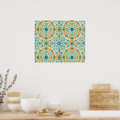 Poster William Morris motif Vine (1873) (Cuisine)
