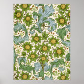 Poster William Morris' Orchard Pattern Art Nouveau (Devant)