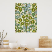 Poster William Morris' Orchard Pattern Art Nouveau (Cuisine)