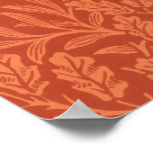 Poster william morris papier peint cors et chêne (Coin)