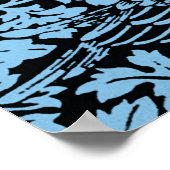 Poster William Morris Particularités Florales Anénome d'o (Coin)