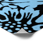 Poster William Morris Particularités Florales Anénome d'o (Coin)