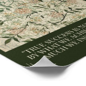 Poster William Morris Patrimoine Floral (Coin)
