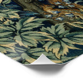 Poster William Morris Pheasier Bois Bois (Coin)